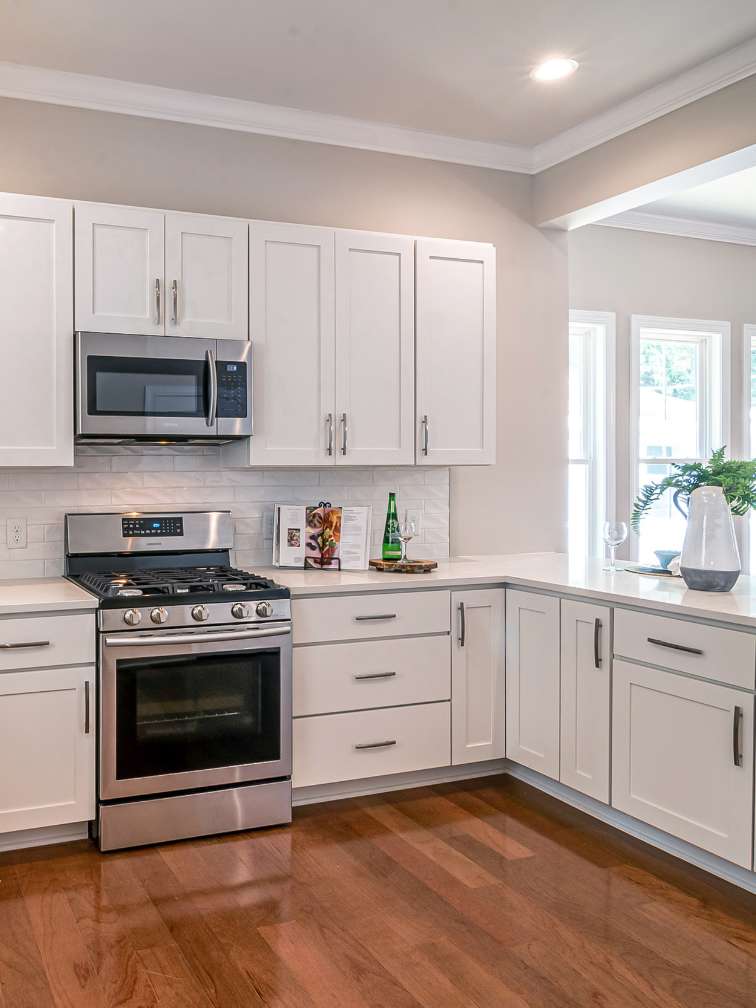 home interior inside a kitchen